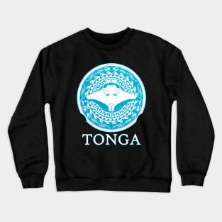 Giant Manta Ray Tonga Pride Crewneck Sweatshirt